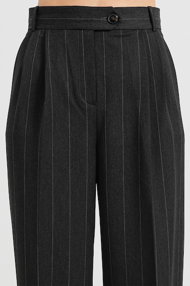 Max&Co Pantaloni eleganti relaxed fit cu dungi discrete Femei