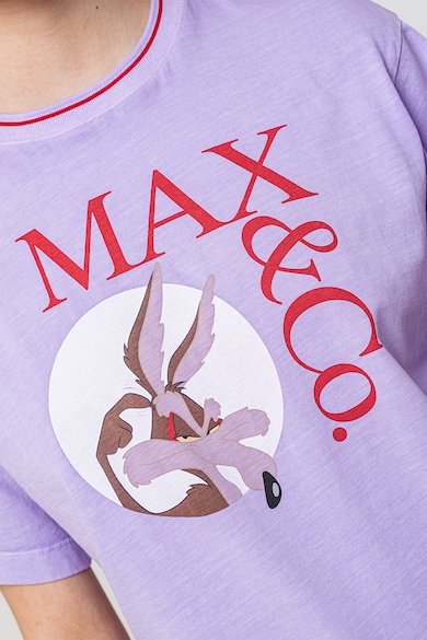 Max&Co Izzy laza fazonú mintás póló női