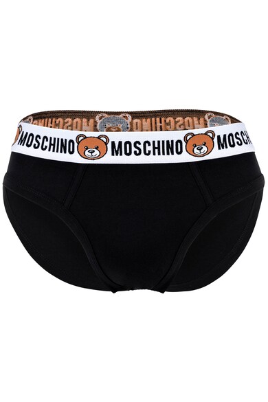 MOSCHINO Underwear Слипове с памук и лого, 2 чифта Мъже