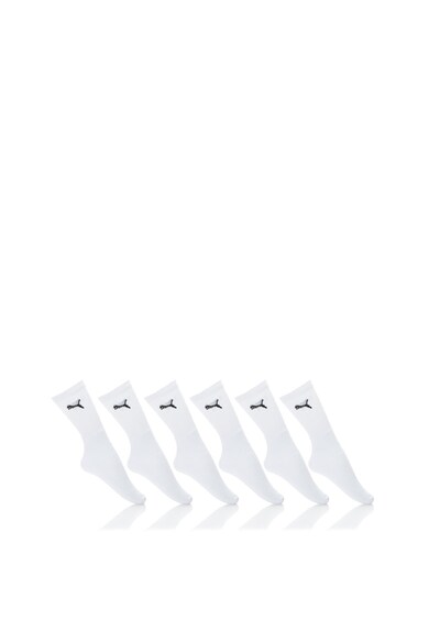 Puma Унисекс комплект бели чорапи – 6 чифта Жени