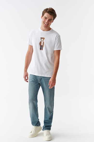 Tatuum Тениска с овално деколте и фигурален десен Мъже