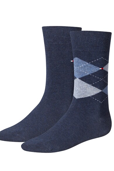 Tommy Hilfiger Комплект чорапи в тъмносиньо - 2 чифта Мъже