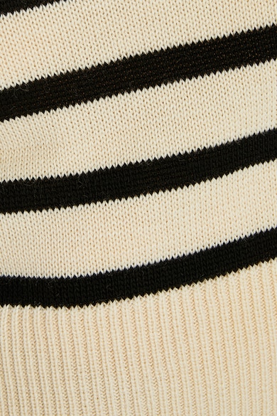 KOTON Раиран пуловер с цепка встрани Жени