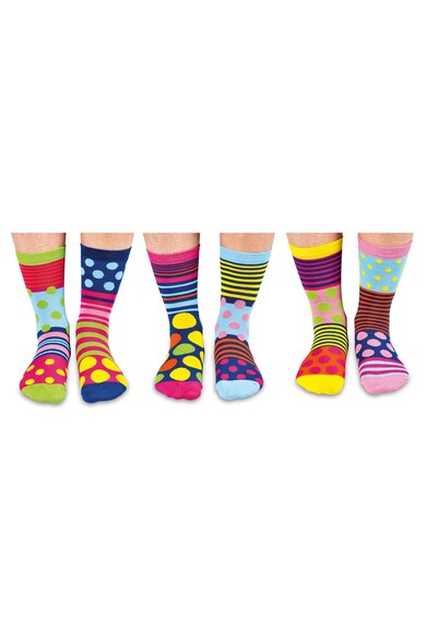 United OddSocks Индивидуално десенирани чорапи - 6 чифта Жени
