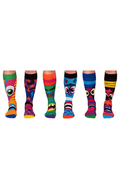 United OddSocks Дълги чорапи с шарка - 6 чифта Мъже