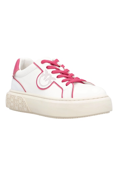 Pinko Спортни обувки Yoko от кожа и еко кожа с лого Жени
