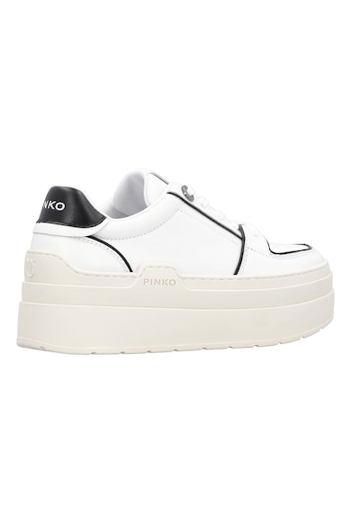 Pinko Greta bőr és műbőr flatform sneaker női