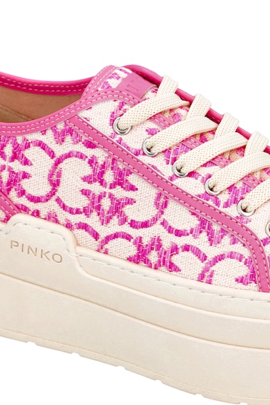 Pinko Jacquard flatform sneaker női