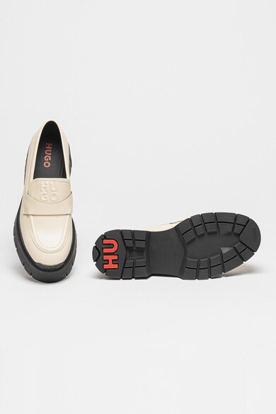 HUGO Pantofi loafer de piele Kris Femei