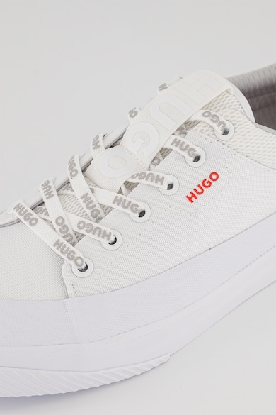 HUGO Текстилни спортни обувки с лого Мъже