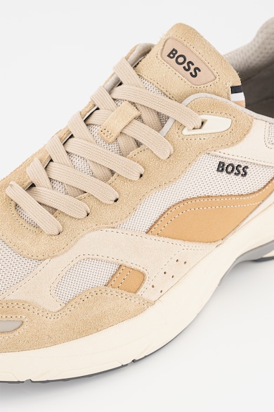 BOSS Спортни обувки Levitt от велур и кожа с мрежа Мъже