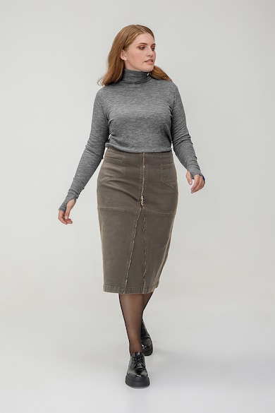 Helmidge Garbónyakú pulóver női