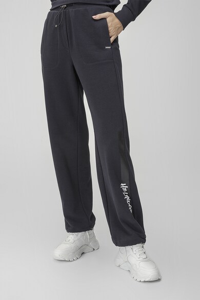 Helmidge Pantaloni relaxed fit de trening cu buzunare laterale Femei