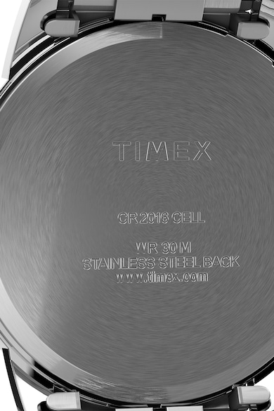 Timex Часовник Easy Reader от неръждаема стомана, 35 ММ Мъже