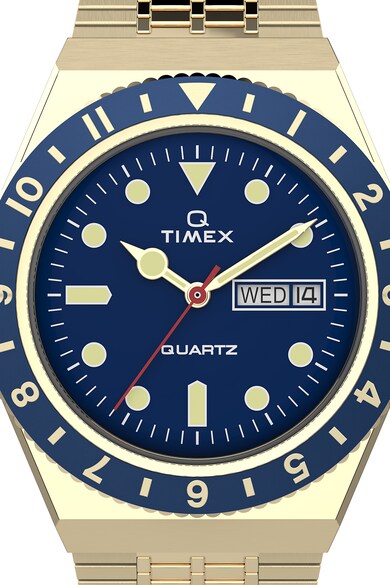 Timex Q Reissue rozsdamentes acél karóra - 38 mm férfi