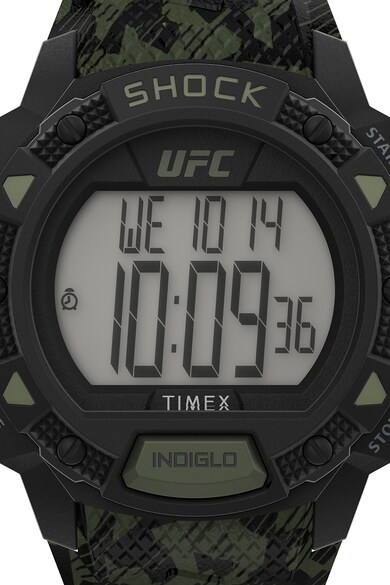 Timex Ceas digital cu model camuflaj - 45 MM Barbati