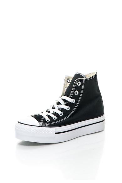 Converse Tenisi flatform inalti negri Femei