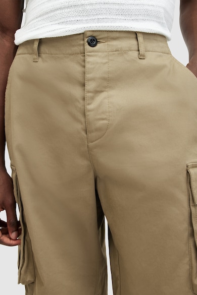 AllSaints Pantaloni scurti cargo din amestec de bumbac organic Slane Barbati