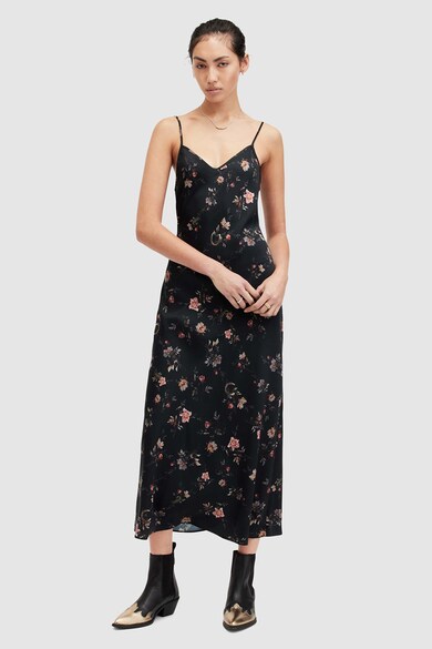 AllSaints Rochie maxi cu model floral Dryone Tanana Femei