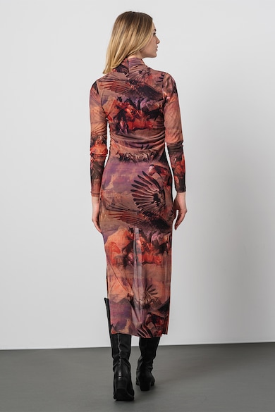 AllSaints Rochie cu imprimeu abstract Femei