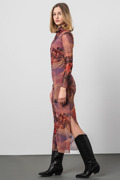 AllSaints Rochie cu imprimeu abstract Femei