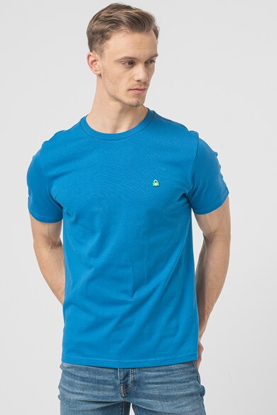 United Colors of Benetton Тениска с овално деколте Мъже