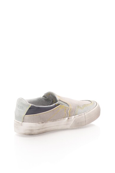 GUESS Pantofi slip-on gri cu aspect uzat Fete