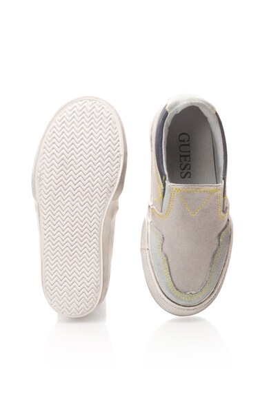 GUESS Pantofi slip-on gri cu aspect uzat Fete