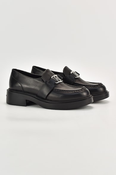 Karl Lagerfeld Pantofi loafer de piele cu logo Femei