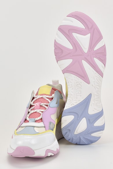 Karl Lagerfeld Кожени спортни обувки с цветен блок Жени