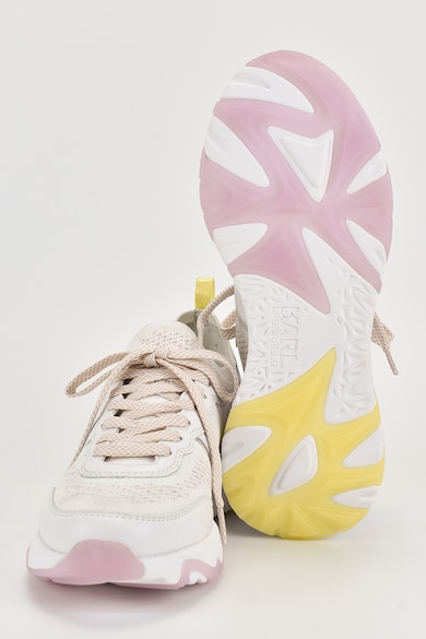 Karl Lagerfeld Спортни обувки от кожа и текстил Жени