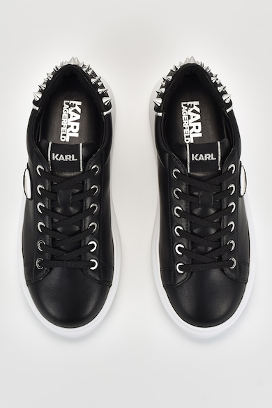 Karl Lagerfeld Pantofi sport de piele cu tinte Femei