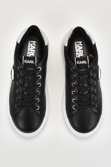 Karl Lagerfeld Pantofi sport de piele cu logo Femei