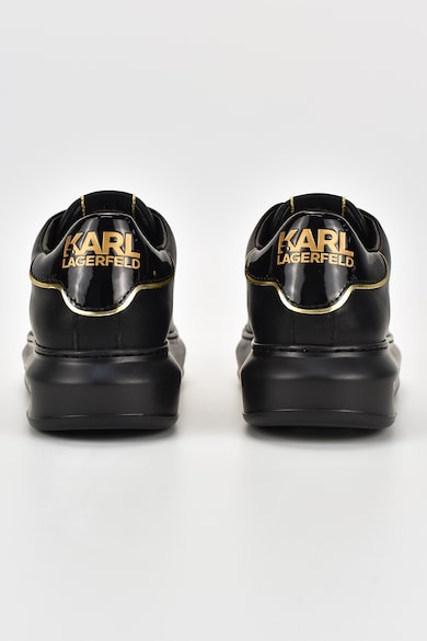 Karl Lagerfeld Bőrsneaker logós részlettel női