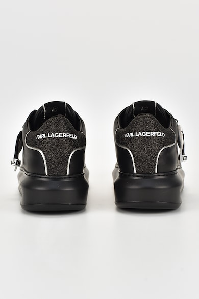 Karl Lagerfeld Pantofi sport de piele cu logo Femei