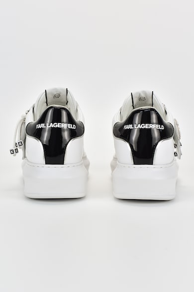 Karl Lagerfeld Pantofi sport de piele cu logo Femei