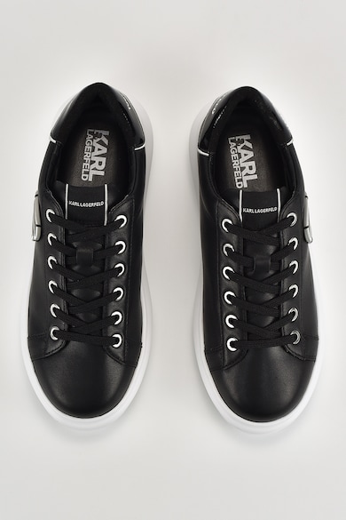 Karl Lagerfeld Кожени спортни обувки със скосена подметка Жени