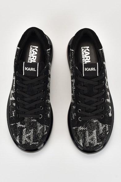 Karl Lagerfeld Скосени спортни обувки с декоративни камъни Жени