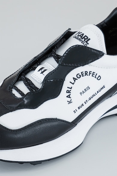 Karl Lagerfeld Кожени спортни обувки Zone с текстил Жени