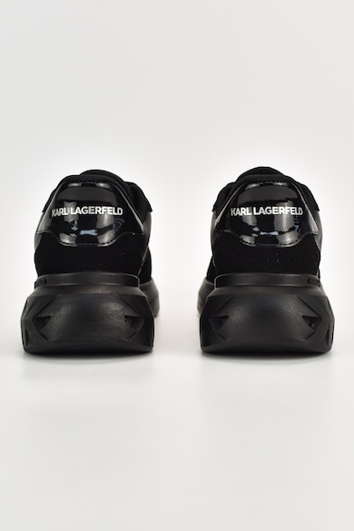 Karl Lagerfeld Pantofi sport cu garnituri de piele intoarsa Femei