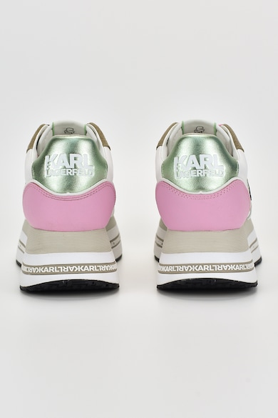 Karl Lagerfeld Спортни обувки с дизайн с цветен блок и лого Жени