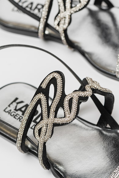 Karl Lagerfeld Сандали с декоративни камъни Жени