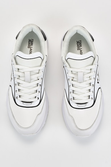 Karl Lagerfeld Спортни обувки от кожа и еко кожа с лого Жени