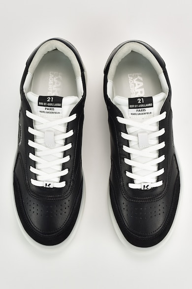 Karl Lagerfeld Спортни обувки с велур и кожа Мъже