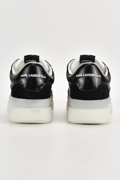 Karl Lagerfeld Sneaker bőr és nyersbőr betétekkel férfi