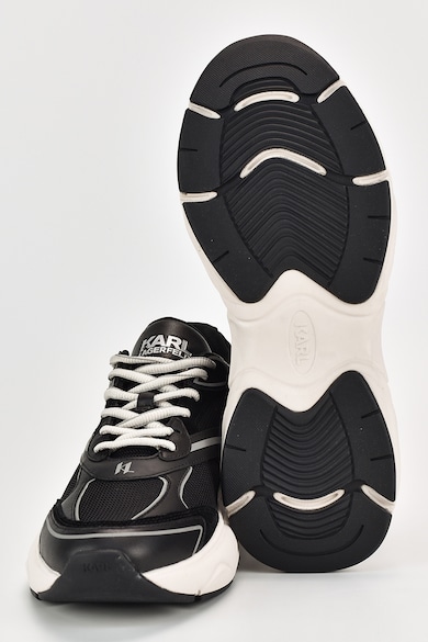 Karl Lagerfeld Спортни обувки от кожа и мрежа Мъже