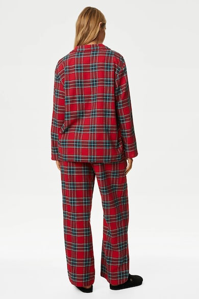 Marks & Spencer Kockás pizsama mellzsebbel női