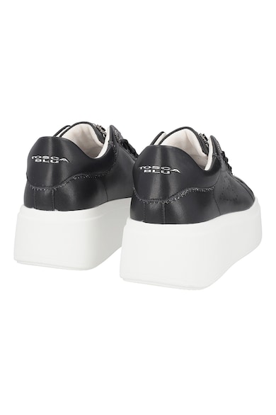 Tosca Blu Кожени спортни обувки с еко кожа и равна платформа Жени
