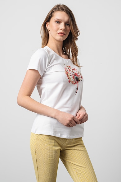 Liu Jo Pamuttartalmú mintás póló női