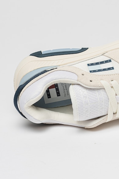 Tommy Jeans Pantofi sport de piele intoarsa cu detalii contrastante Femei